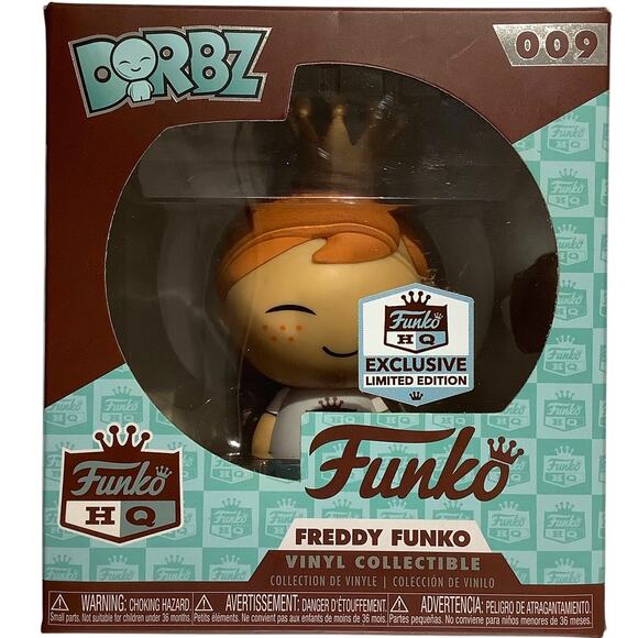 2017 Funko Dorbz #009 - Freddy Funko HQ - 3.75" Vinyl Figure - FM-170805 - Picture 1 of 5